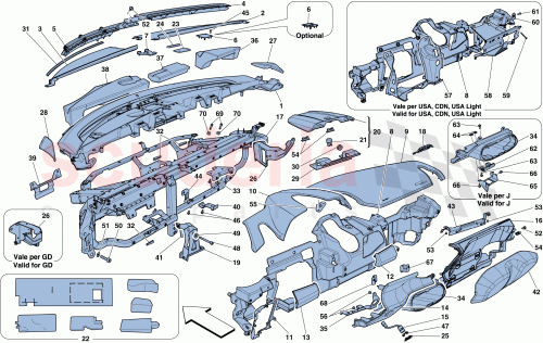 Part Diagram for Ferrari 82913100