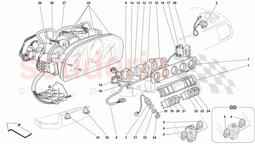 Part Diagram for Ferrari 153091