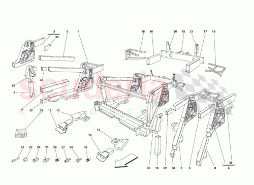 Part Diagram for Ferrari 67780211
