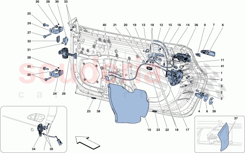 Part Diagram for Ferrari 87217710