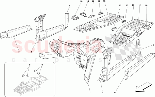 Part Diagram for Ferrari 248051