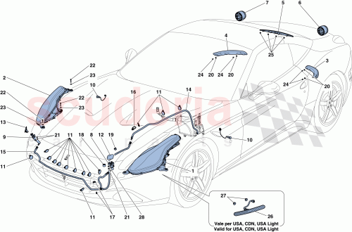 Part Diagram for Ferrari 321525