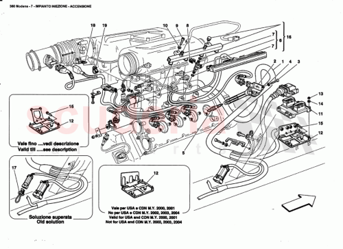 Part Diagram for Ferrari 209973