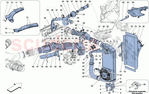 Part Diagram for Ferrari 325567