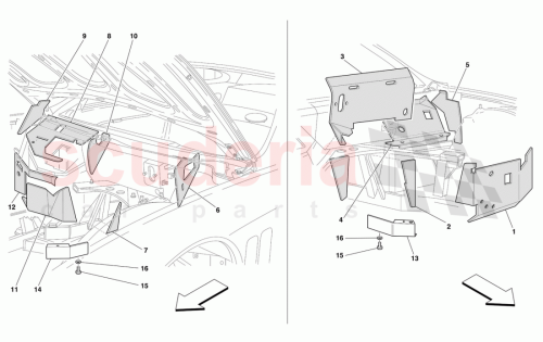 Part Diagram for Ferrari 65205300