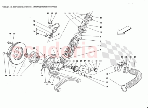 Part Diagram for Ferrari 10292490