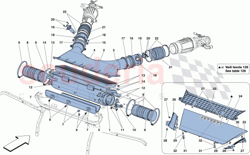 Part Diagram for Ferrari 312530