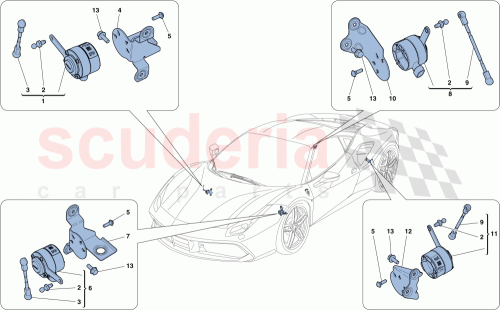 Part Diagram for Ferrari 238266