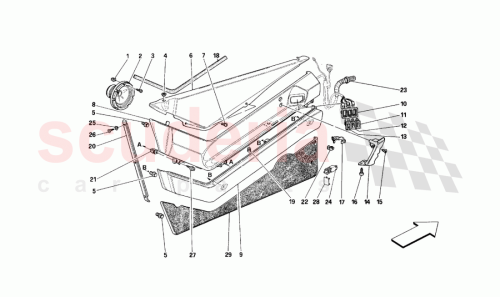 Part Diagram for Ferrari 636249