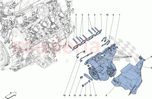 Part Diagram for Ferrari 342841
