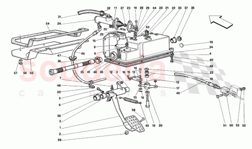 Part Diagram for Ferrari 163883