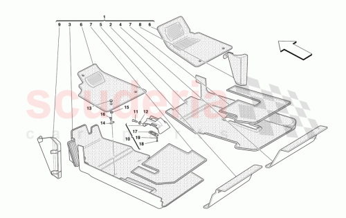 Part Diagram for Ferrari 656637