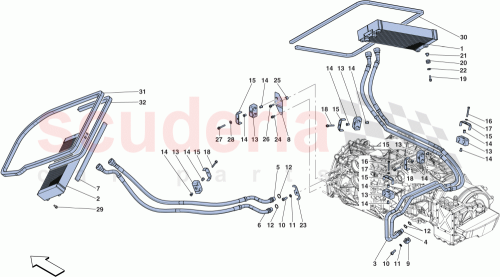 Part Diagram for Ferrari 305207
