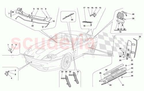 Part Diagram for Ferrari 67860500