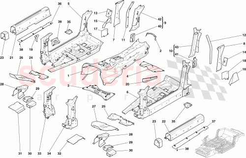 Part Diagram for Ferrari 985187283