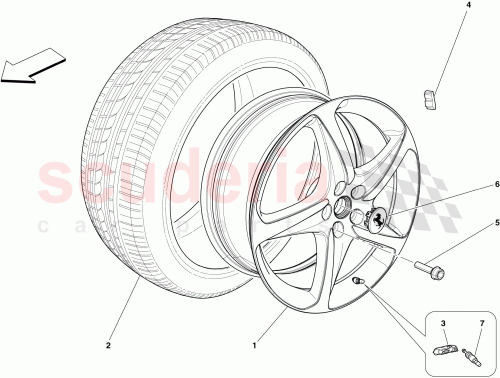 Part Diagram for Ferrari 273271