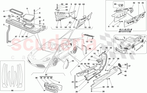 Part Diagram for Ferrari 14573987