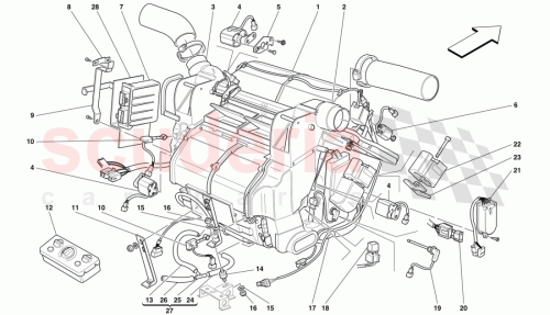 Part Diagram for Ferrari 63934500