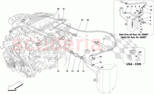 Part Diagram for Ferrari 198649