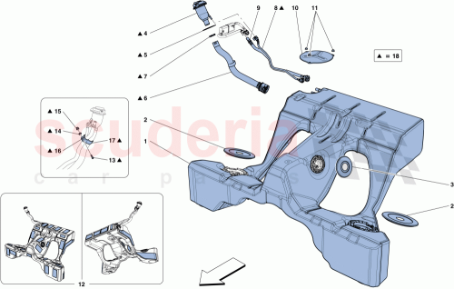 Part Diagram for Ferrari 260240
