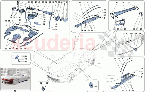 Part Diagram for Ferrari 88539300