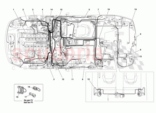 Part Diagram for Ferrari 182192