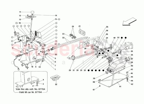 Part Diagram for Ferrari 148452