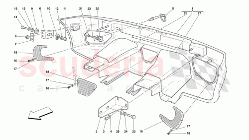 Part Diagram for Ferrari 65989900