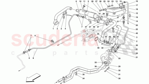 Part Diagram for Ferrari 160898