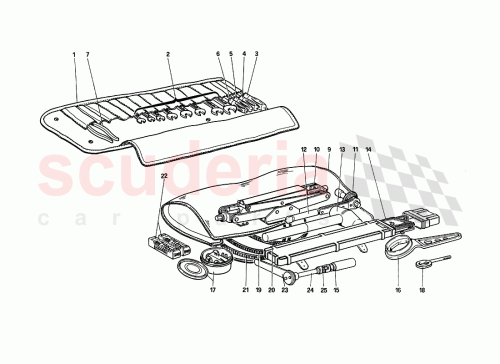 Part Diagram for Ferrari 101515