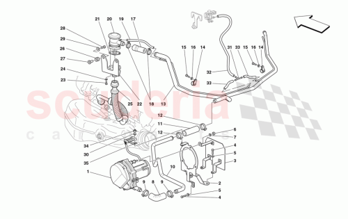 Part Diagram for Ferrari 179489