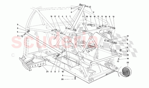 Part Diagram for Ferrari 137541