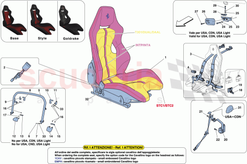 Part Diagram for Ferrari 85787000