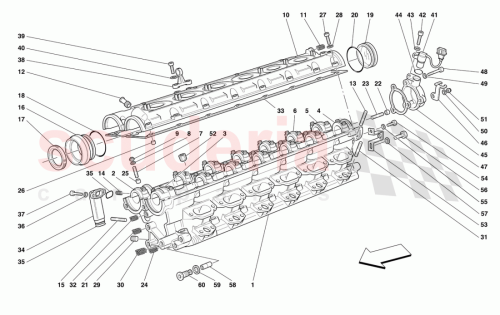 Part Diagram for Ferrari 151275