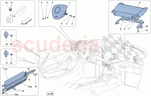 Part Diagram for Ferrari 790677