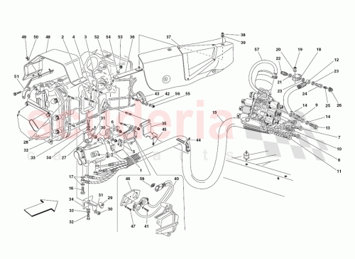 Part Diagram for Ferrari 180745