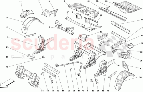 Part Diagram for Ferrari 68771011