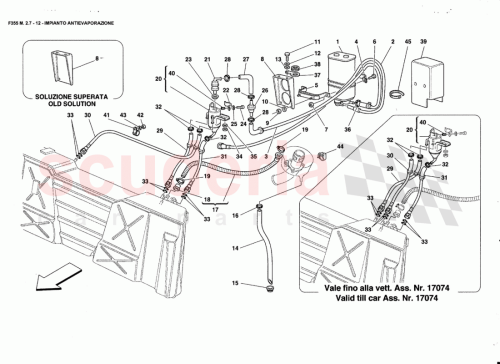 Part Diagram for Ferrari 157977