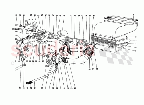 Part Diagram for Ferrari 123385