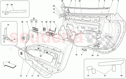 Part Diagram for Ferrari 82923800