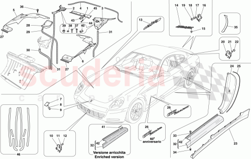 Part Diagram for Ferrari 68297600