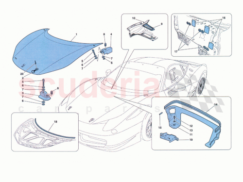 Part Diagram for Ferrari 83190400