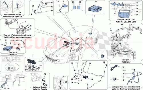 Part Diagram for Ferrari 322538