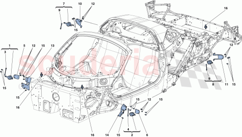 Part Diagram for Ferrari 295999