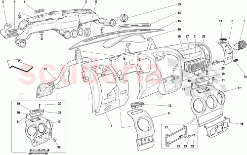 Part Diagram for Ferrari 69943212