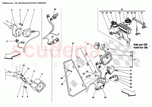 Part Diagram for Ferrari 2161112