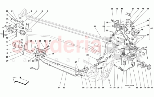 Part Diagram for Ferrari 64595900