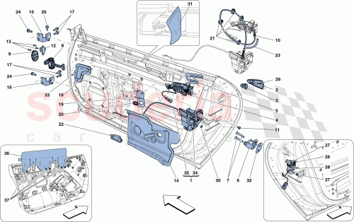 Part Diagram for Ferrari 69877100