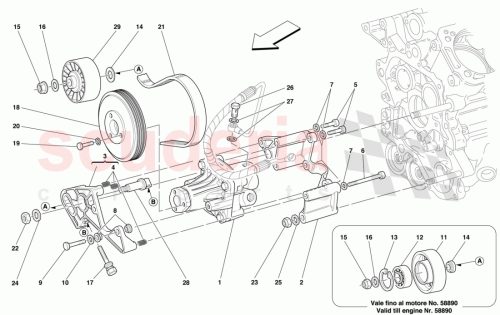 Part Diagram for Ferrari 171271