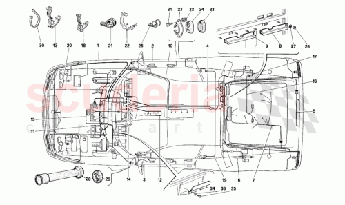 Part Diagram for Ferrari 163797